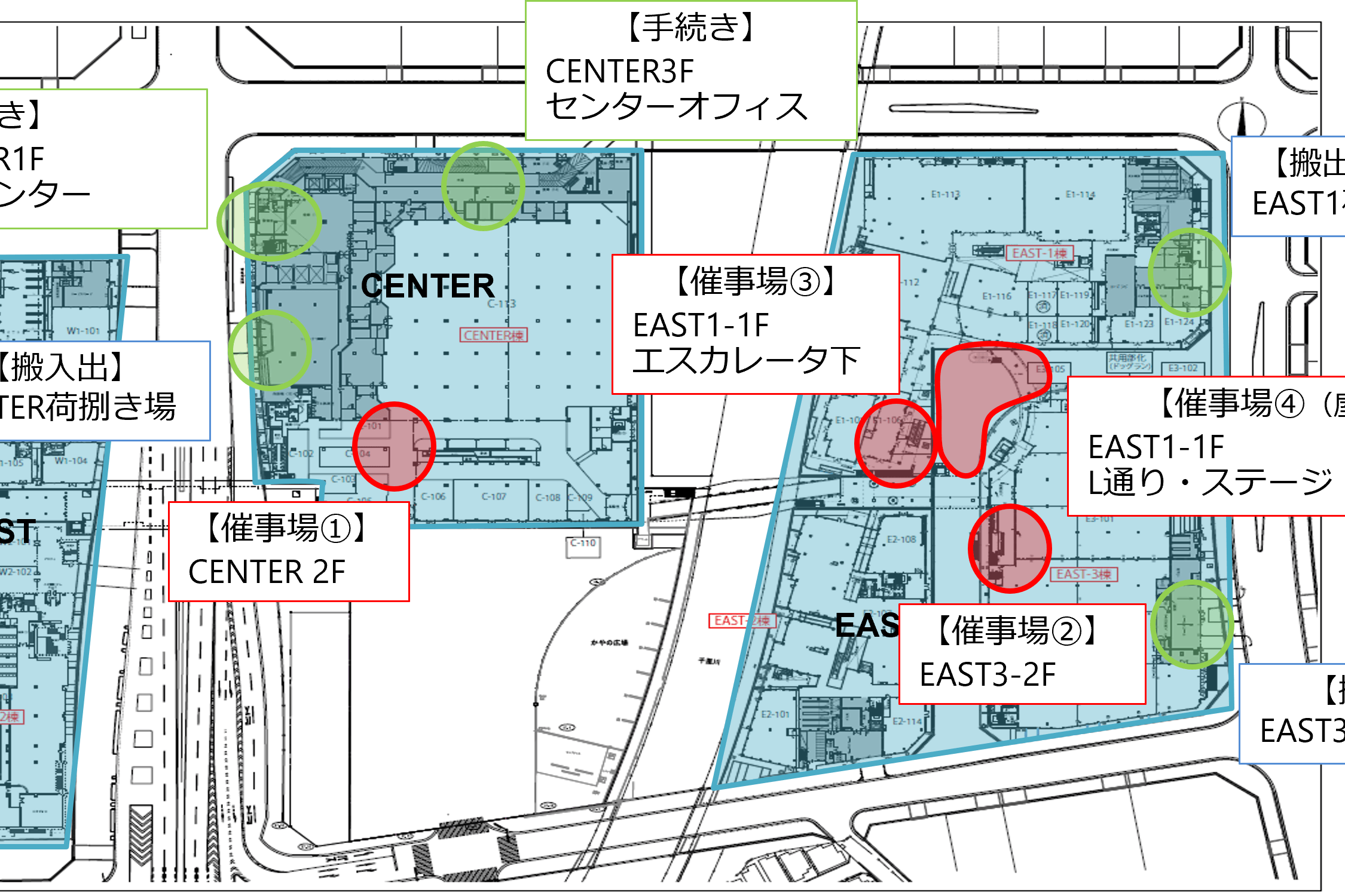【みのおキューズモール】「⑫芝生広場」体験型イベントやワークショップ、展示イベントから大型ポップアップまで幅広く使える憩いのスペース