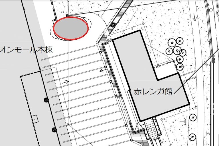【イオンモール堺鉄砲町】1F赤レンガ広場(屋外)の画像2