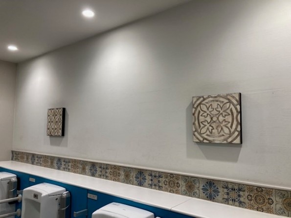 【イオンモール四條畷】全館 モール内広告（パウダールーム）