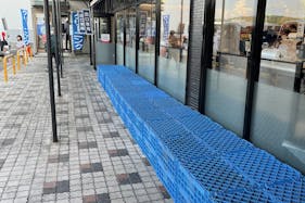 【三次オアシス店】プロモーションイベント、物販に利用可能な軒下スペース