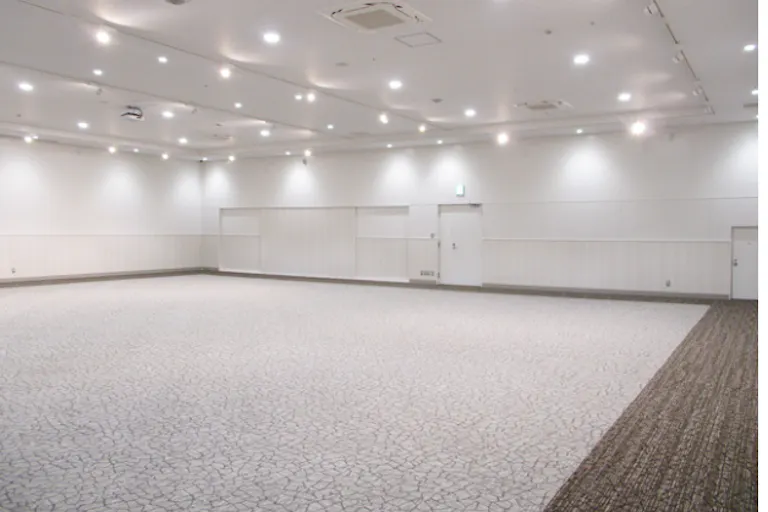 催事していない状態 ホール内