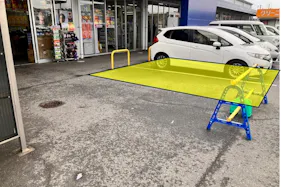 【スーパーセンタートライアル松江店】キッチンカーや販促プロモーション利用可能な、TRIAL松江店『屋外プロモーションスペース(屋根なし)』