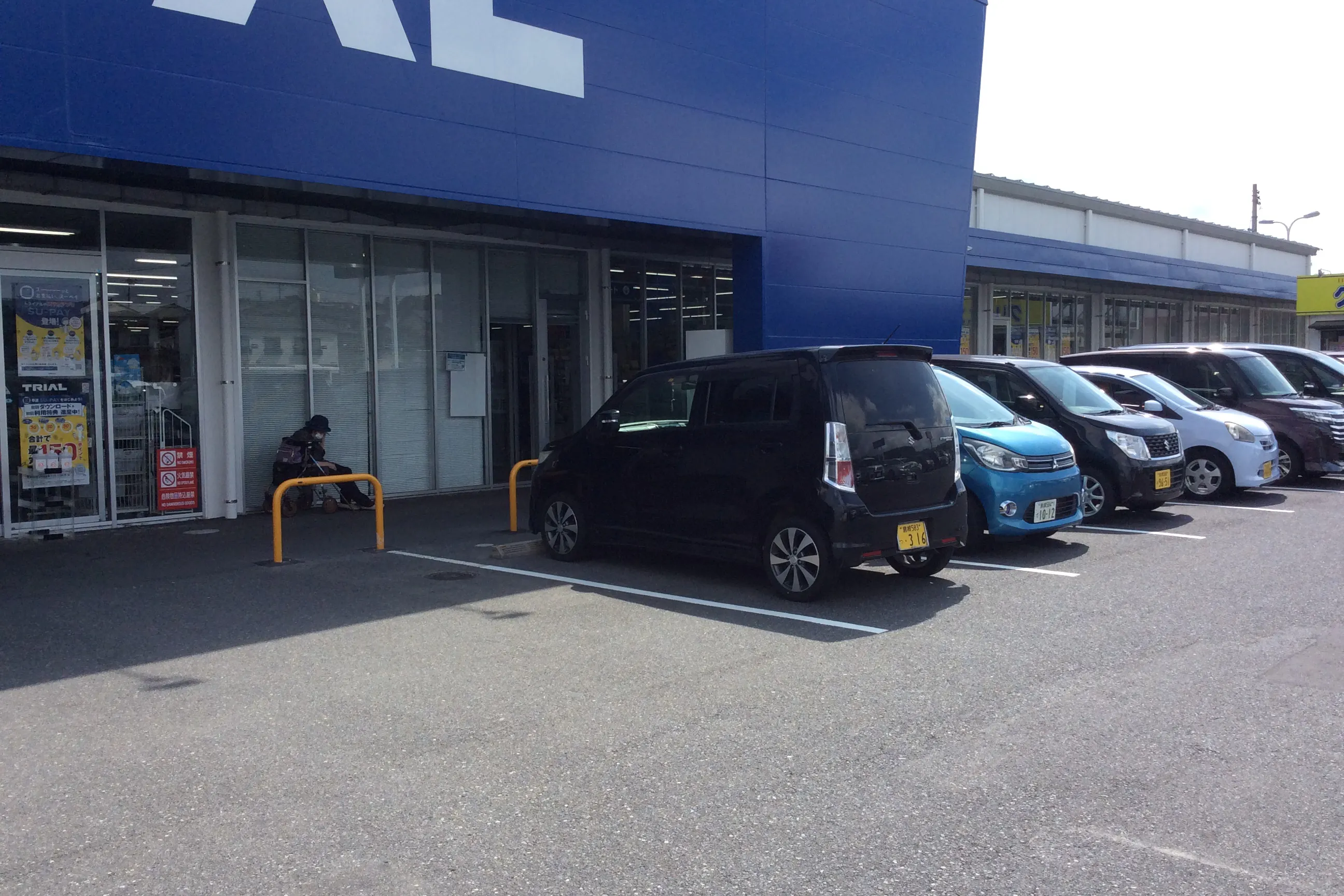 【スーパーセンタートライアル松江店】キッチンカー/テント/販促プロモ(屋根なし)