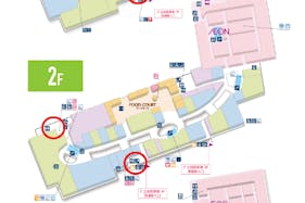 【イオンモール春日部】モール内広告 授乳室