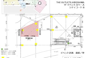 【THE OUTLETS HIROSHIMA】1F シティコートB ワンダーリンク前