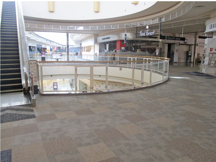 【イオンモール宮崎】セントラル西ブリッジ（セントラル吹き抜け西側）の画像