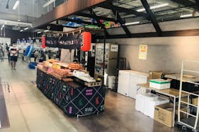 【メガセンタートライアル上熊本店】食物販や出張販売に適したフードコート付近イベントスペース (※NG業種有)