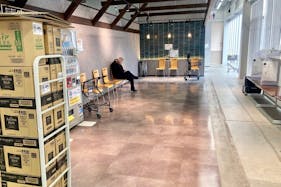 【メガセンタートライアル上熊本店】食物販や出張販売に適したフードコート付近イベントスペース (※NG業種有)