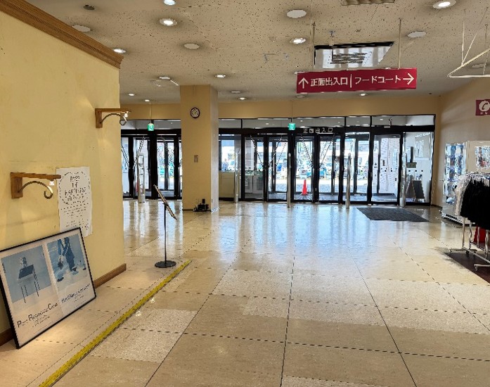 【イオンいわき店】１階催事スペース 販促プロモーションに最適なスーパー店内催事イベントスペース