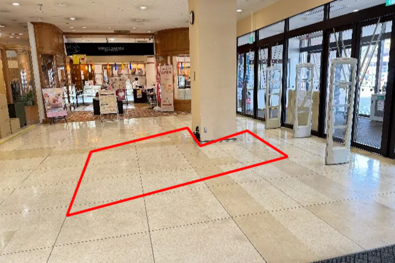 【イオンいわき店】1階催事スペース 販促プロモーションに最適なスーパー店内催事イベントスペースの画像2
