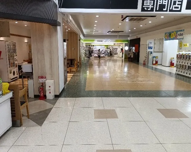 【イオン一関店】1Fイートインコーナー前 販促プロモーションに最適なスーパー店内催事イベントスペース