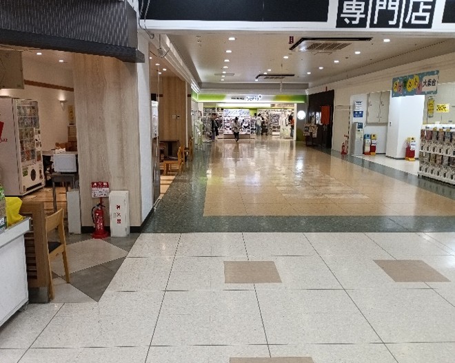 【イオン一関店】1Fイートインコーナー前 販促プロモーションに最適なスーパー店内催事イベントスペース