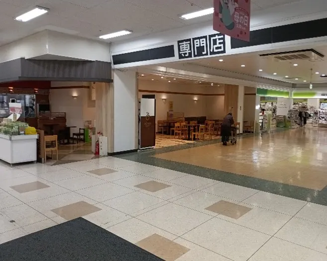 【イオン一関店】1Fイートインコーナー前 販促プロモーションに最適なスーパー店内催事イベントスペース
