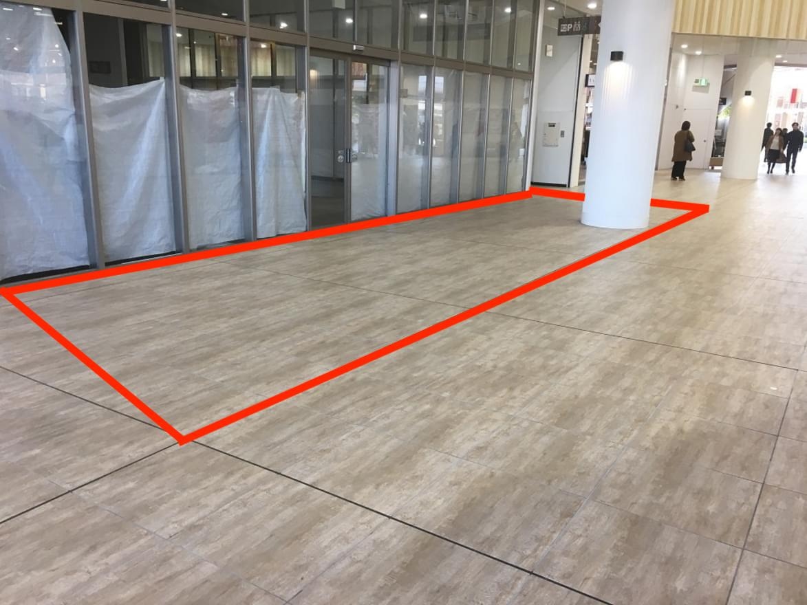 赤枠がご利用できる範囲のイメージです。