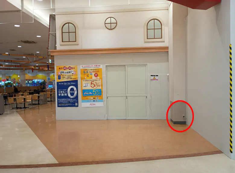 【イオンスーパーセンター十和田】フードコート横 販促プロモーションや物販に最適なスーパー店内催事イベントスペース