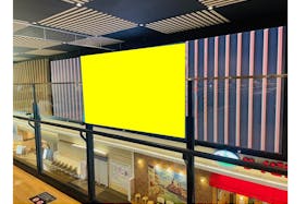 【イオンモール新小松】モール内広告 大型サイネージ