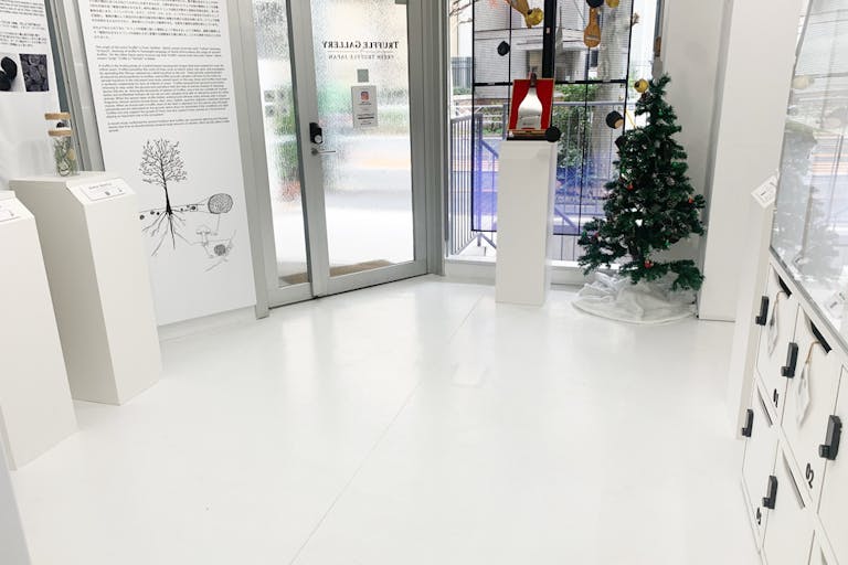 真っ白な唯一無二の不思議な空間