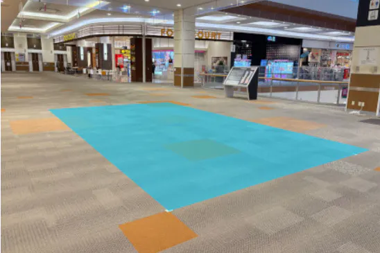 【イオンモール大垣*】2F 境界部(ダイソー側)