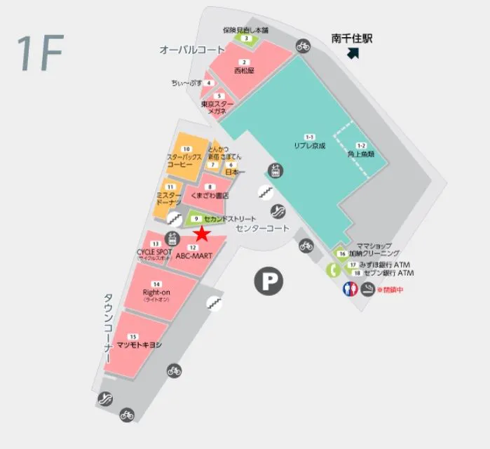【LaLaテラス南千住】1階BC間通路