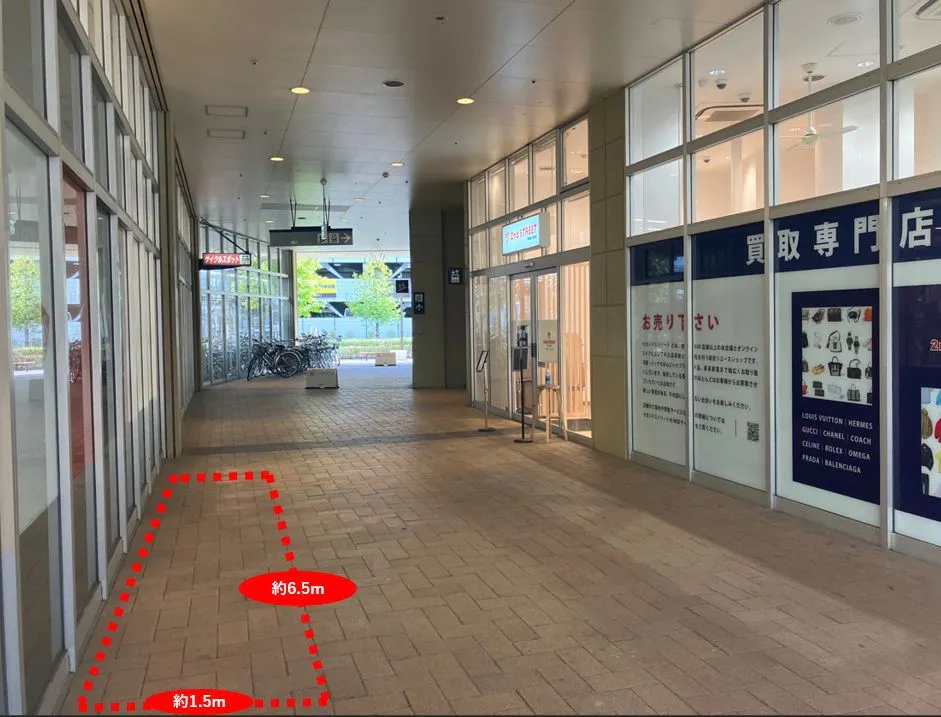 【LaLaテラス南千住】1階BC間通路