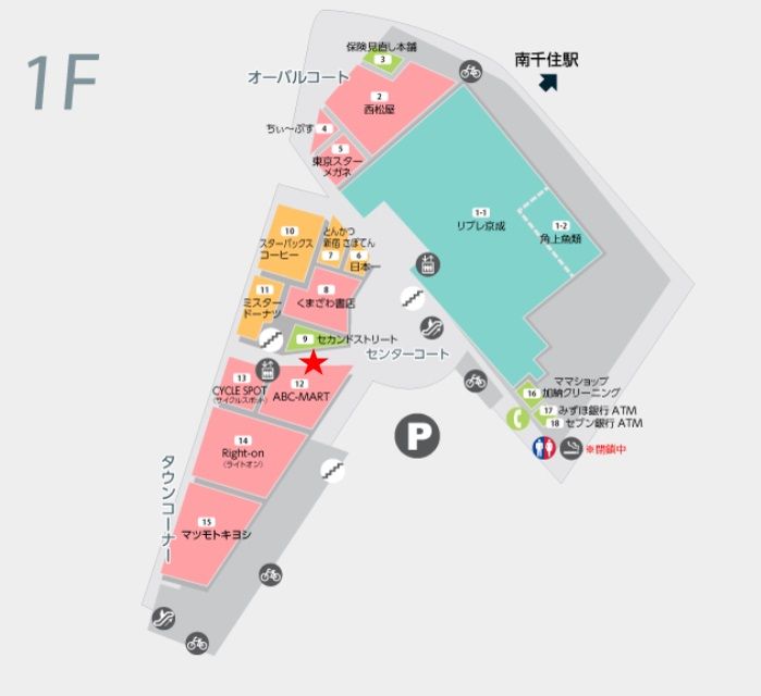 【LaLaテラス南千住】1階BC間通路