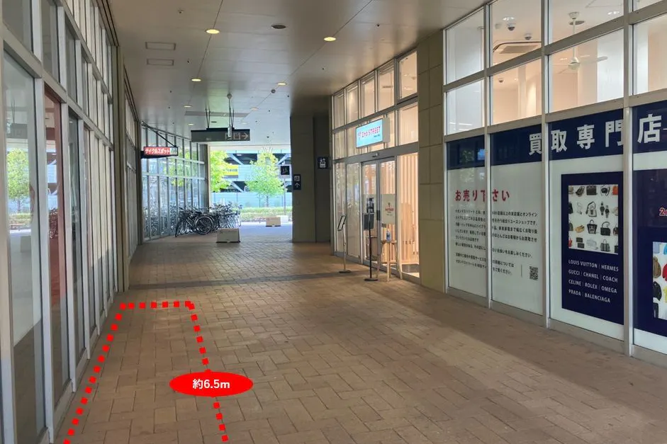 【LaLaテラス南千住】1階BC間通路