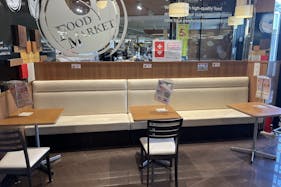 【フレスタ廿日市住吉店】プロモーションに最適なイートイン内スペース