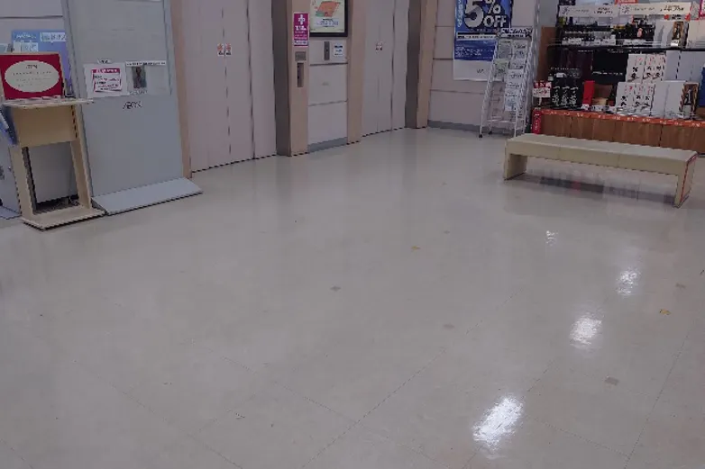 【イオン気仙沼】正面入口横エレベーター前 販促プロモーションや物販に最適なスーパー店内催事イベントスペース