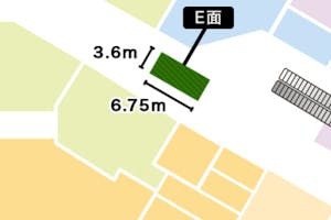 【イオンモール山形南/1階E面】物販や食物販、展示会やプロモーションイベントに最適なエスカレーター付近にある通行量の多いイベントスペース