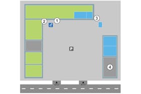【フレスポ花見が丘】PRイベントに利用可能な屋外の自販機横スペース
