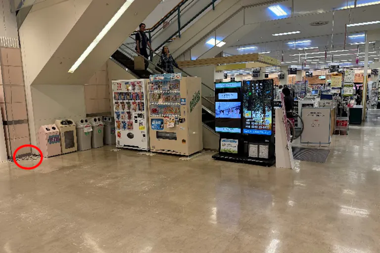 【イオン白河西郷店】サービスカウンター裏 販促プロモーションや物販に最適なスーパー店内催事イベントスペースの画像8