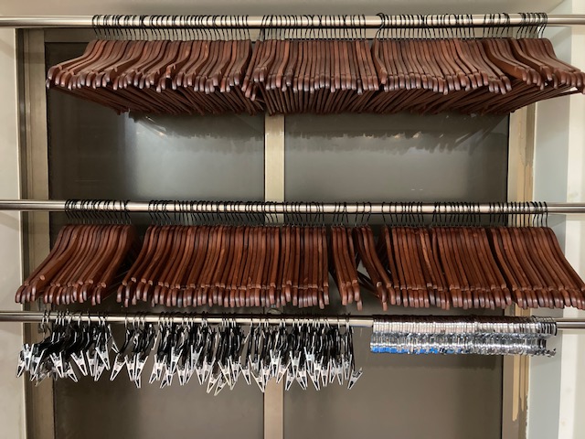 ハンガー類がご利用可能です。