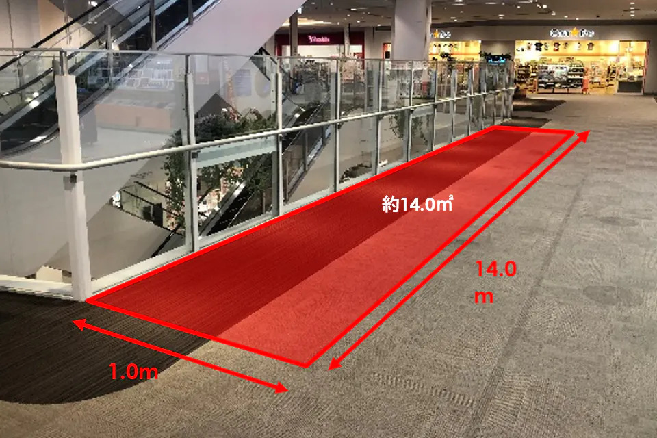 【ららぽーと海老名】4-⑤ 北側エスカレーター 前©