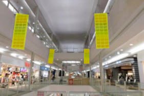 【イオンモール神戸北】モール内広告 大型バナー