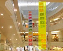 【イオンモール神戸北】モール内広告 大型バナーの画像