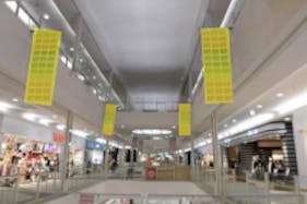 【イオンモール神戸北】モール内広告 大型バナー