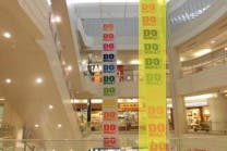 【イオンモール神戸北】モール内広告 大型バナー