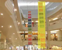 【イオンモール神戸北】モール内広告 大型バナーの画像