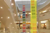 【イオンモール神戸北】モール内広告 大型バナー