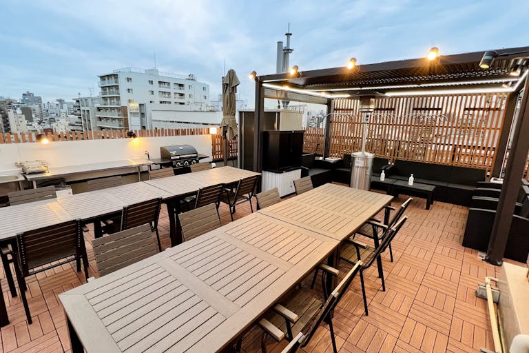 現在屋根はございません