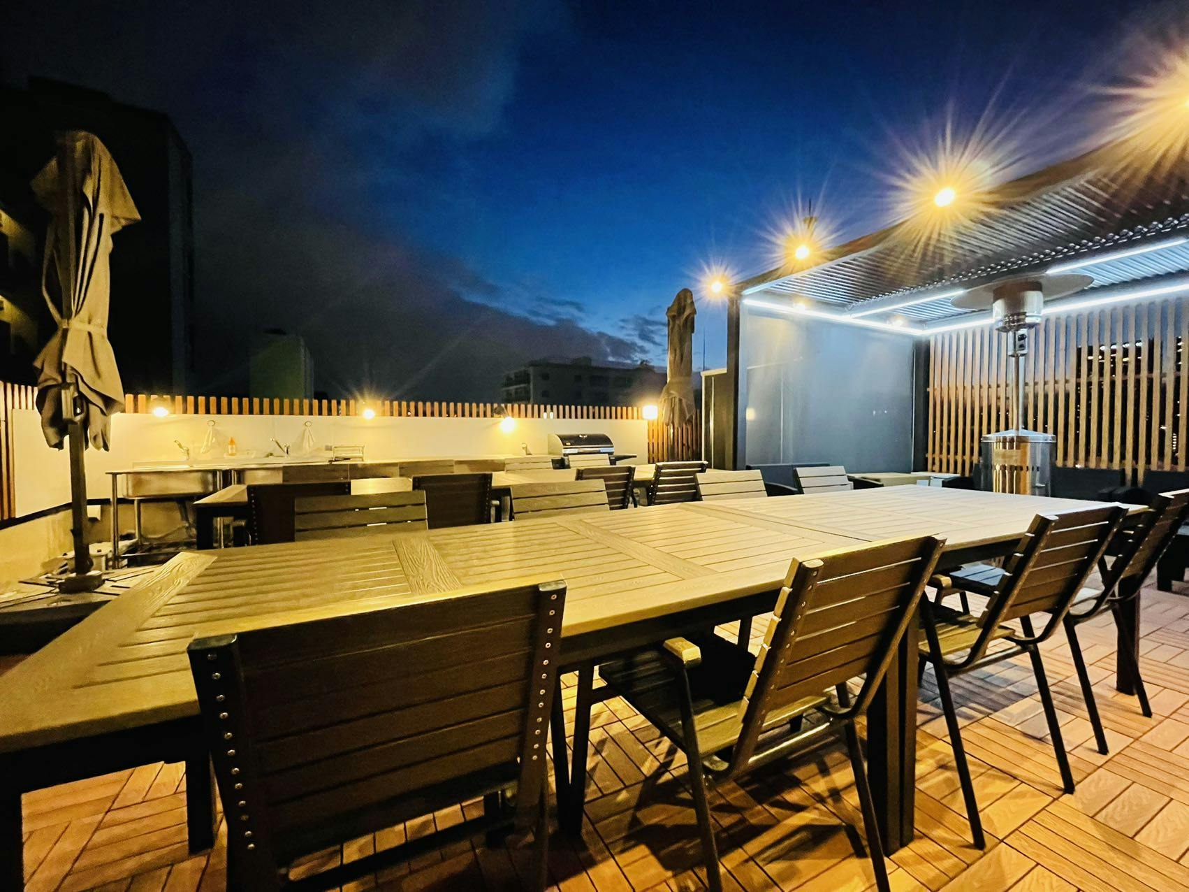 現在屋根はございません