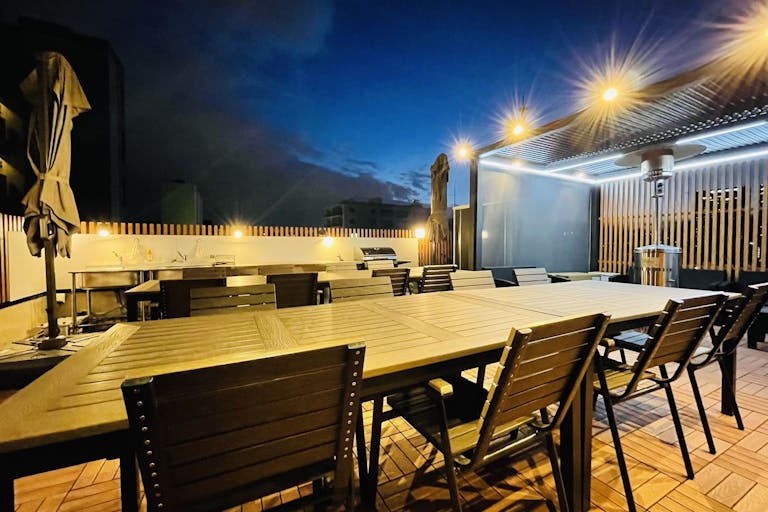 現在屋根はございません