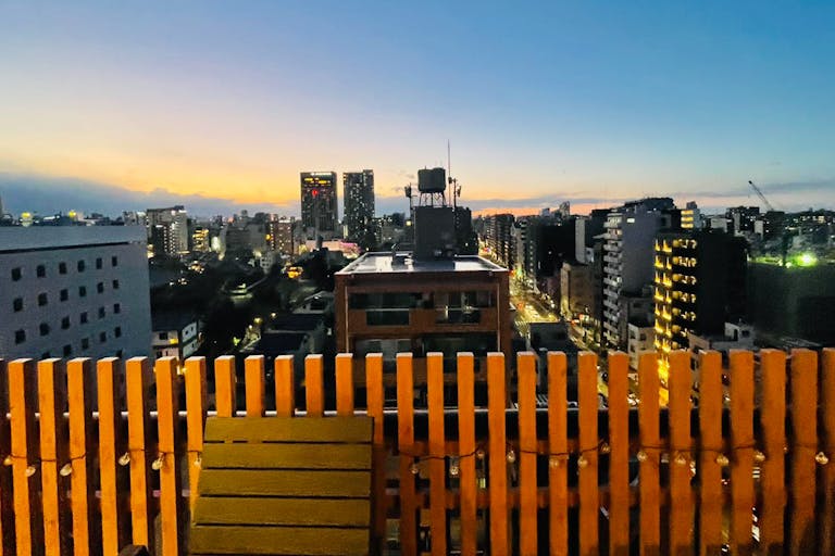 【浅草駅6分】撮影やクローズドイベントに最適なスカイツリー目の前で最大24名の利用が可能な屋上レンタルスペースの画像16