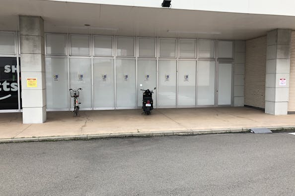 【フレスポ今治】プロモーションに利用可能な軒下スペース