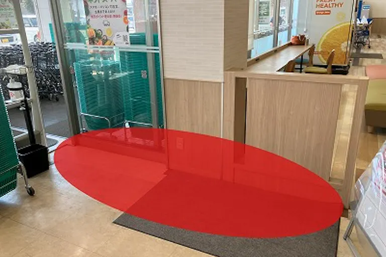 【ベイシア 古河総和店】各種プロモーションや食物販に最適なイートイン横催事イベントスペースの画像2