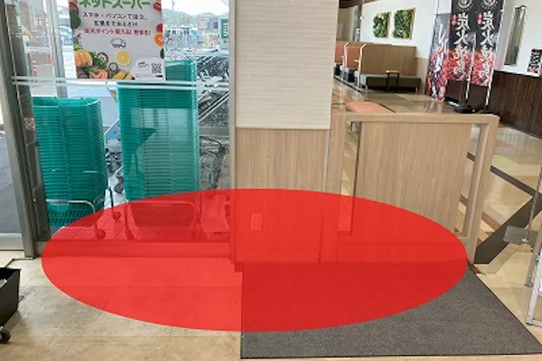 【ベイシア 古河総和店】各種プロモーションや食物販に最適なイートイン横催事イベントスペースの画像1