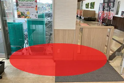 【ベイシア 古河総和店】各種プロモーションや食物販に最適なイートイン横催事イベントスペース