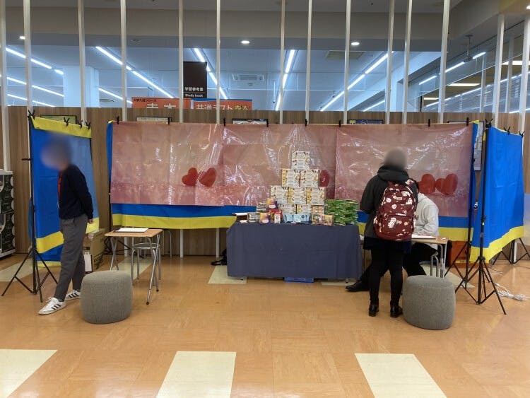 【マミーマート所沢山口】販促プロモーションに最適な2階TSUTAYA前階段側(左側)にある催事スペース