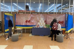 【マミーマート所沢山口】販促プロモーションに最適な2階TSUTAYA前階段側(左側)にある催事スペース