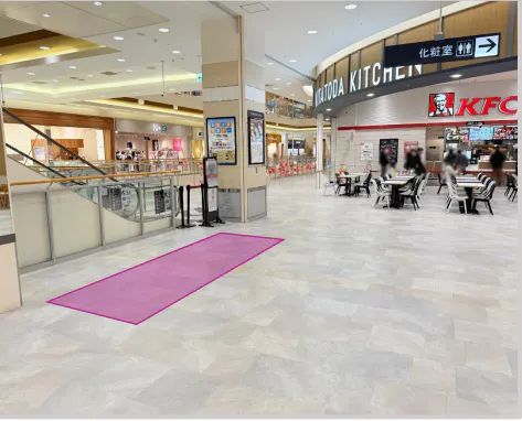 【イオンモール北戸田*】2F　フードコート前